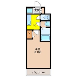 大阪WESTレジデンスの物件間取画像